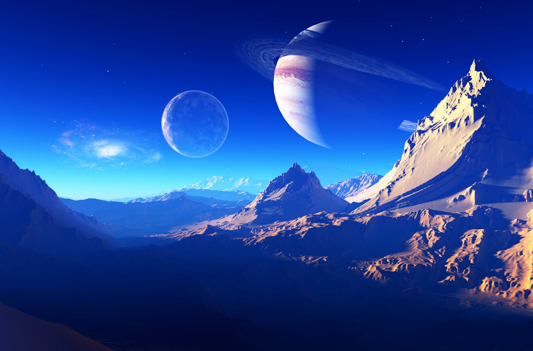 Space landscape